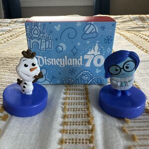 Disneyland 70th Anniversary McDonald’s Happy Meal Toy 2025 #4 - Olaf + Sadness